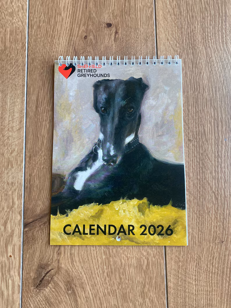 2025 Greyhound Calendar
