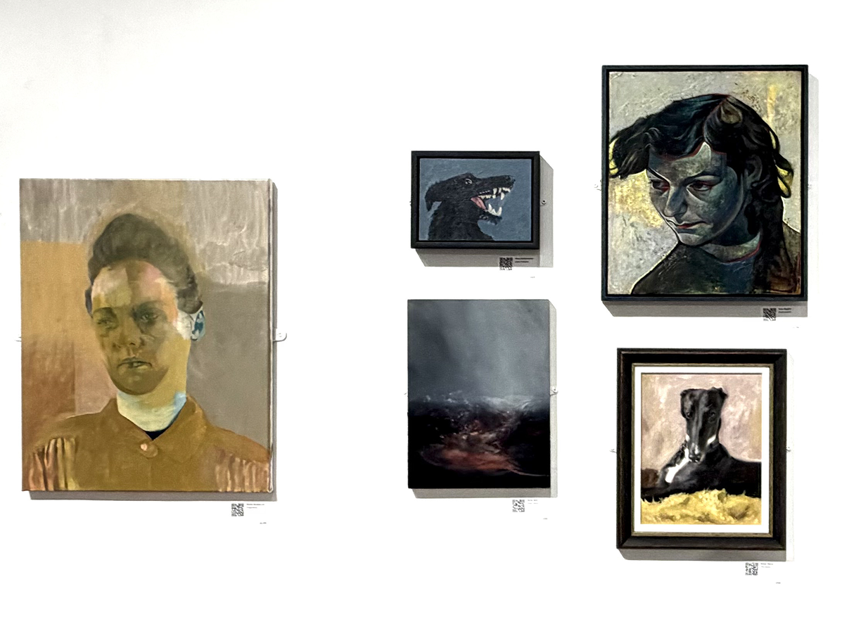 The Hound in The Mall Galleries - ING Discerning Eye Exhibition 2025